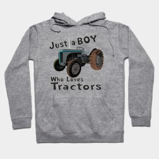 just a boy who loves tractors Hoodie